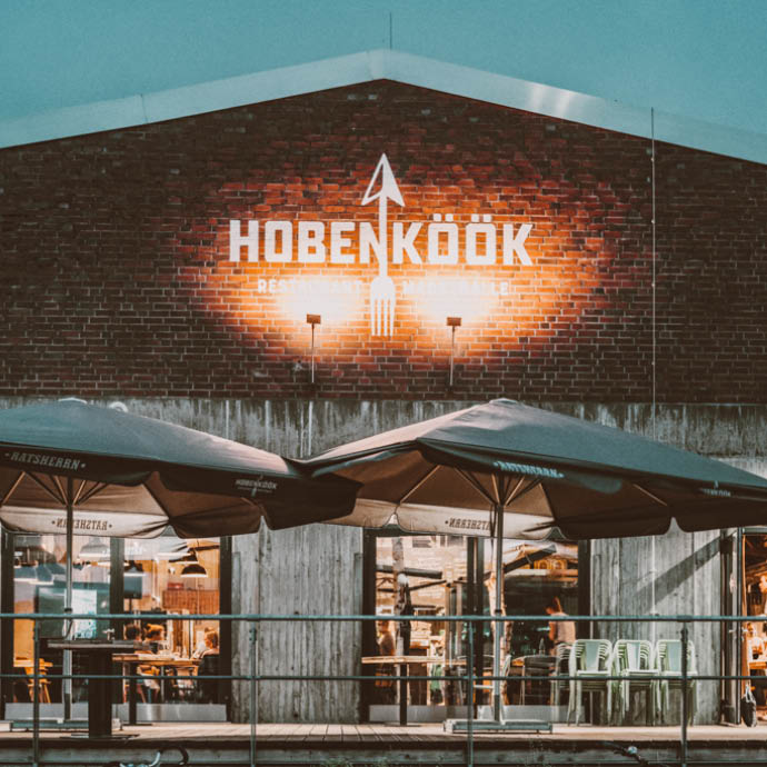 Die Hobenköök: konsequent regionale und saisonale Vereinigung von Restaurant, Markthalle und Catering in der Hamburger Oberhafencity.